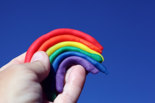 Polymer clay, All the colours of the rainbow!