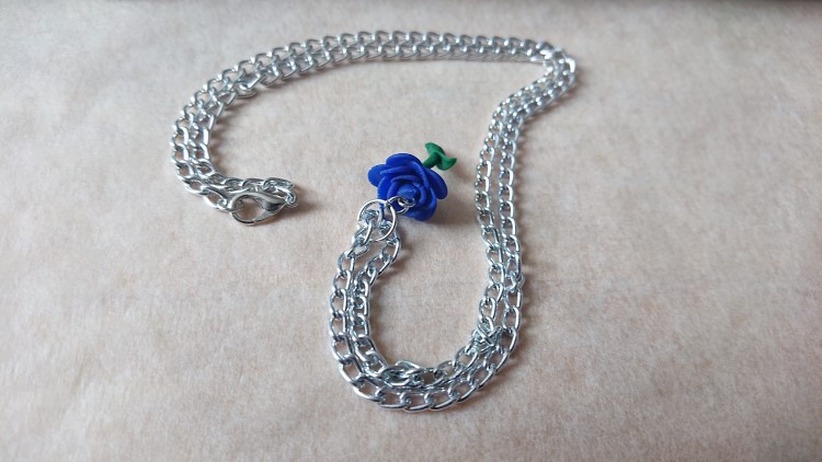 How to make a flower charm with polymer clay