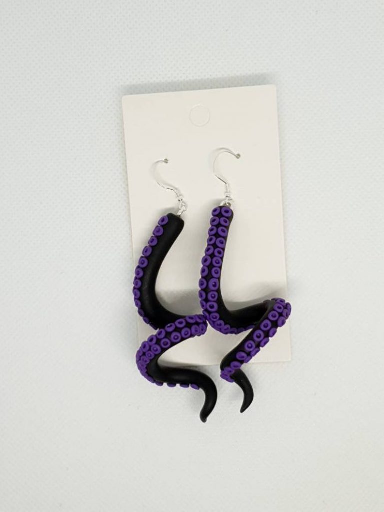 Unique Polymer Clay Earrings
