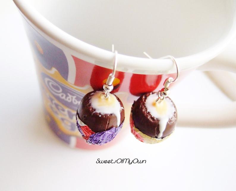 Creme Egg Earrings